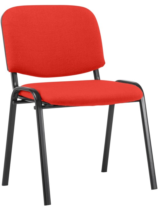 Besøgsstol Ken stof, rød Besøgsstol Ken stof, rød