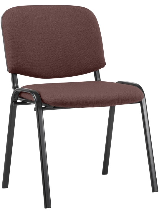 Besøgsstol Ken stof, brun