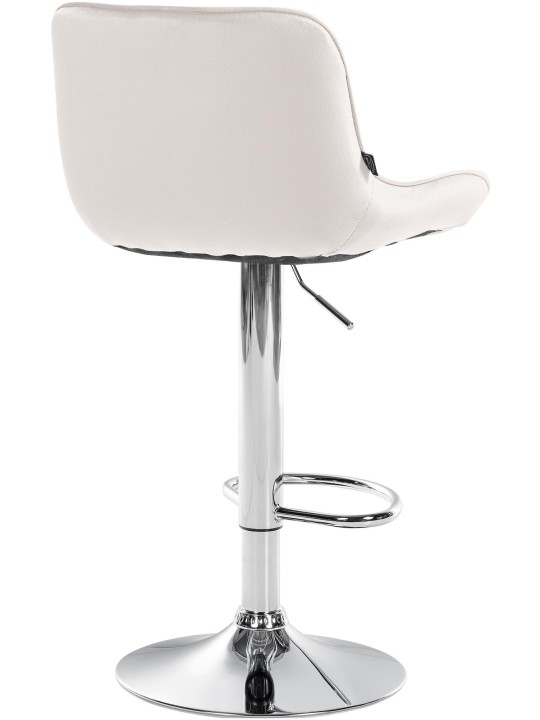 Barstol Vonore fløjlskrom, creme Barstol Vonore fløjlskrom, creme