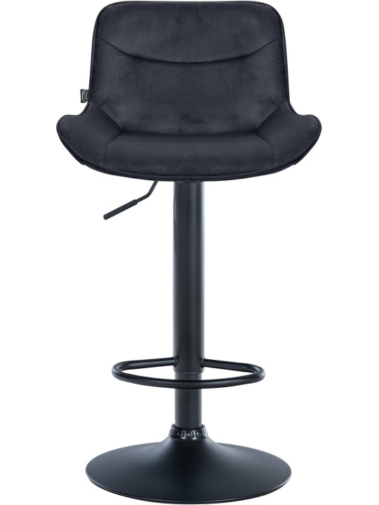 Barstol Vonore velvet, sort Barstol Vonore velvet, sort