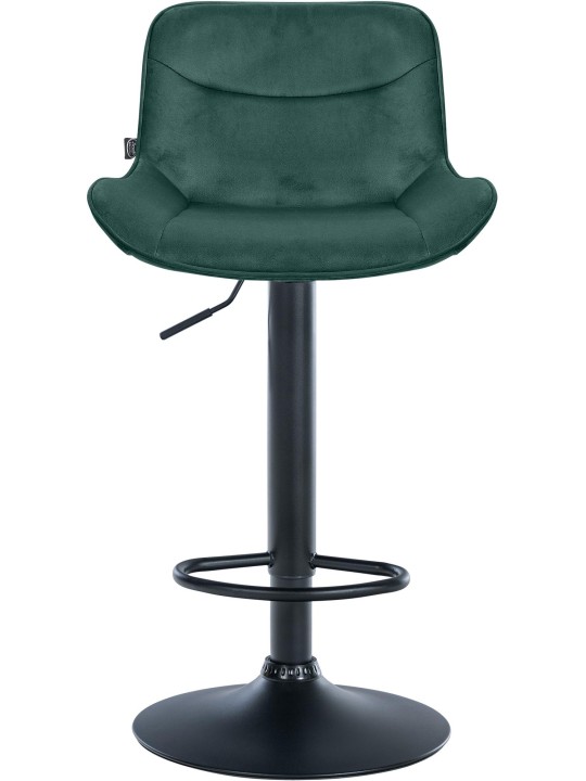 Barstol Vonore velvet, grøn Barstol Vonore velvet, grøn