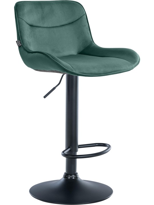 Barstol Vonore velvet, grøn Barstol Vonore velvet, grøn