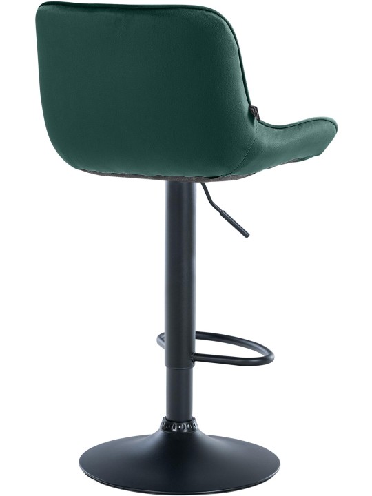 Barstol Vonore velvet, grøn Barstol Vonore velvet, grøn