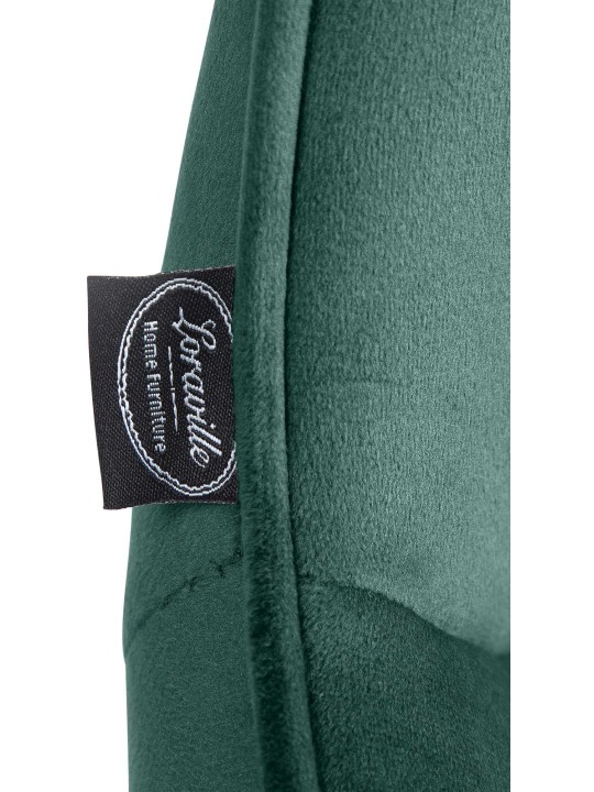 Barstol Vonore velvet, grøn Barstol Vonore velvet, grøn