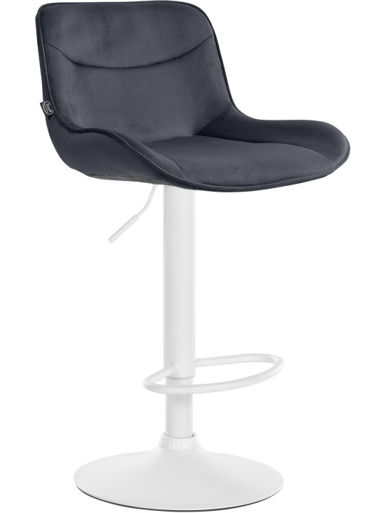 Barstol Vonore velvet, sort