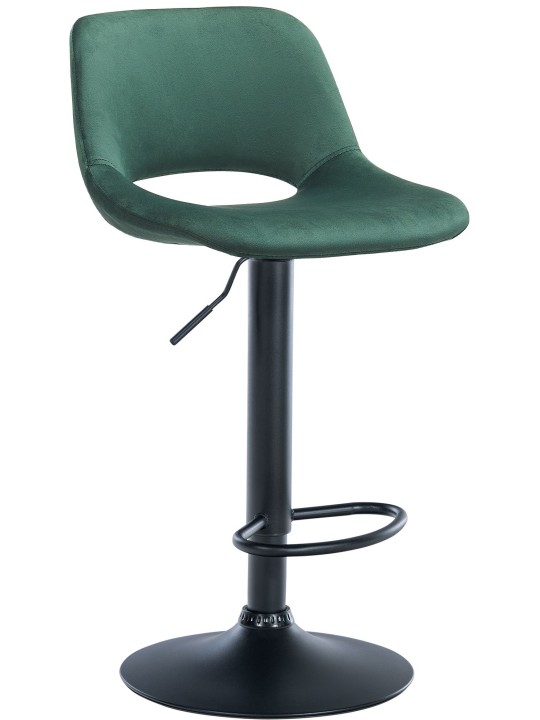 Barstol Camden velvet, grøn
