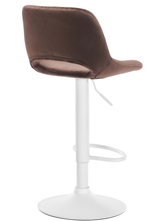 Barstol Camden velvet, brun