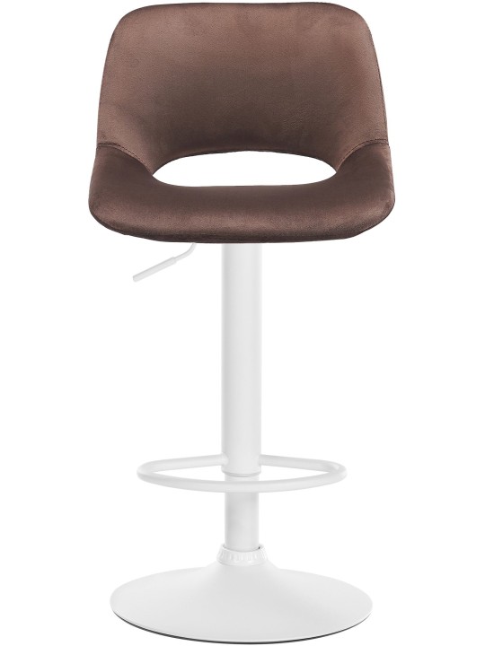 Barstol Camden velvet, brun