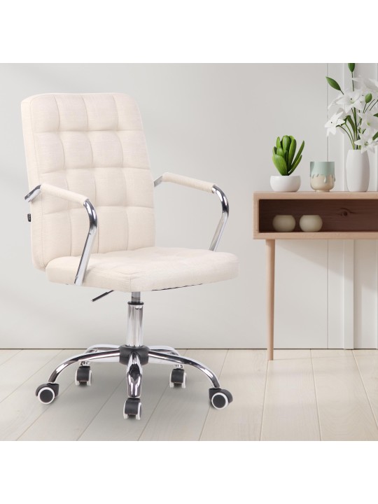 Kontorstol Terni stof, creme Kontorstol Terni stof, creme
