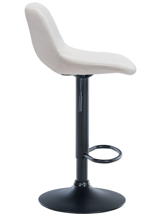 Sæt med 2 barstole Camden velvet, creme Sæt med 2 barstole Camden velvet, creme