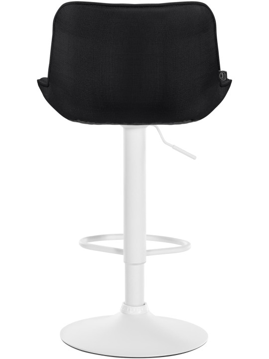 Sæt med 2 barstole Vonore stof, sort