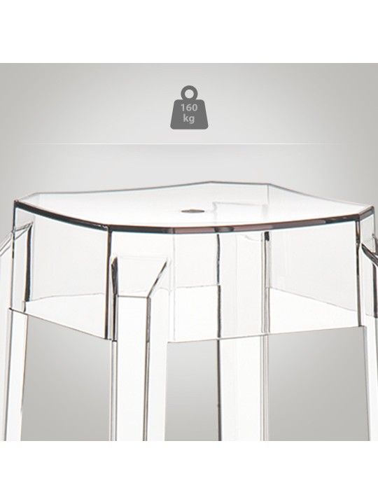Barstol Fox, transparent
