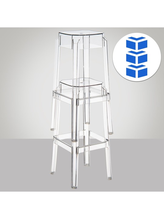 Barstol Fox, transparent