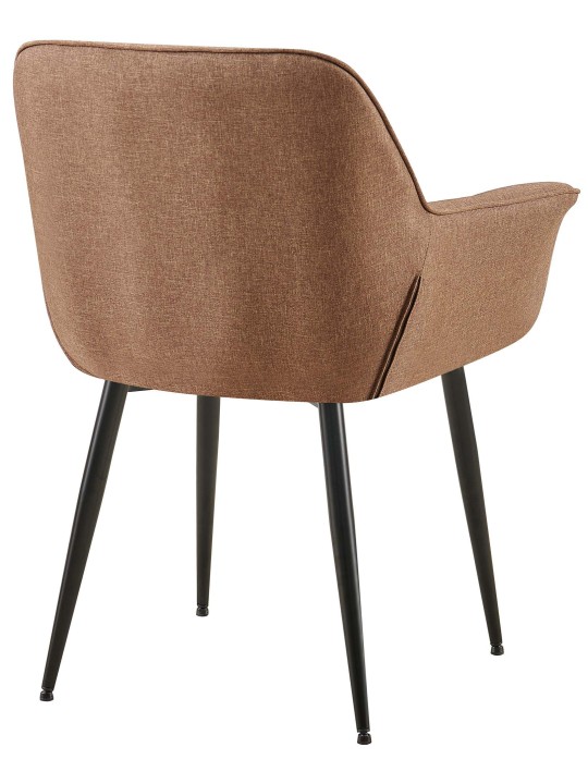 Spisestuestol Roseville stof, taupe