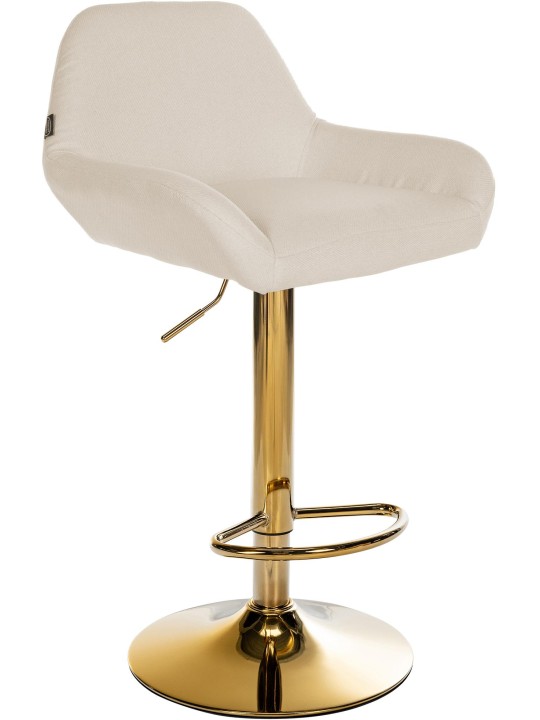 Barstol Braga Guld stof, creme