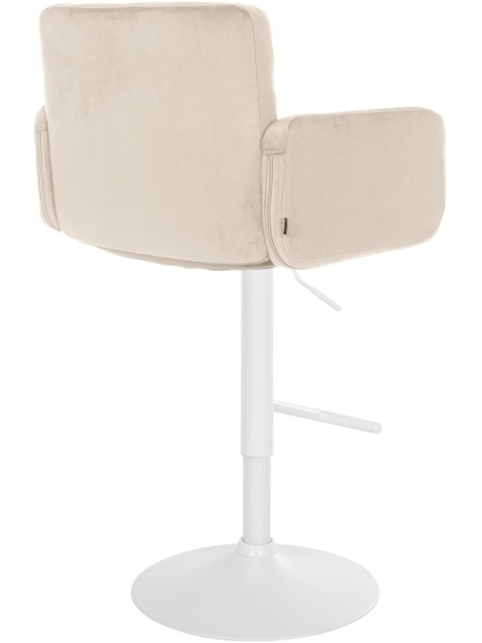 Barstol Los Angeles fløjl, creme Barstol Los Angeles fløjl, creme