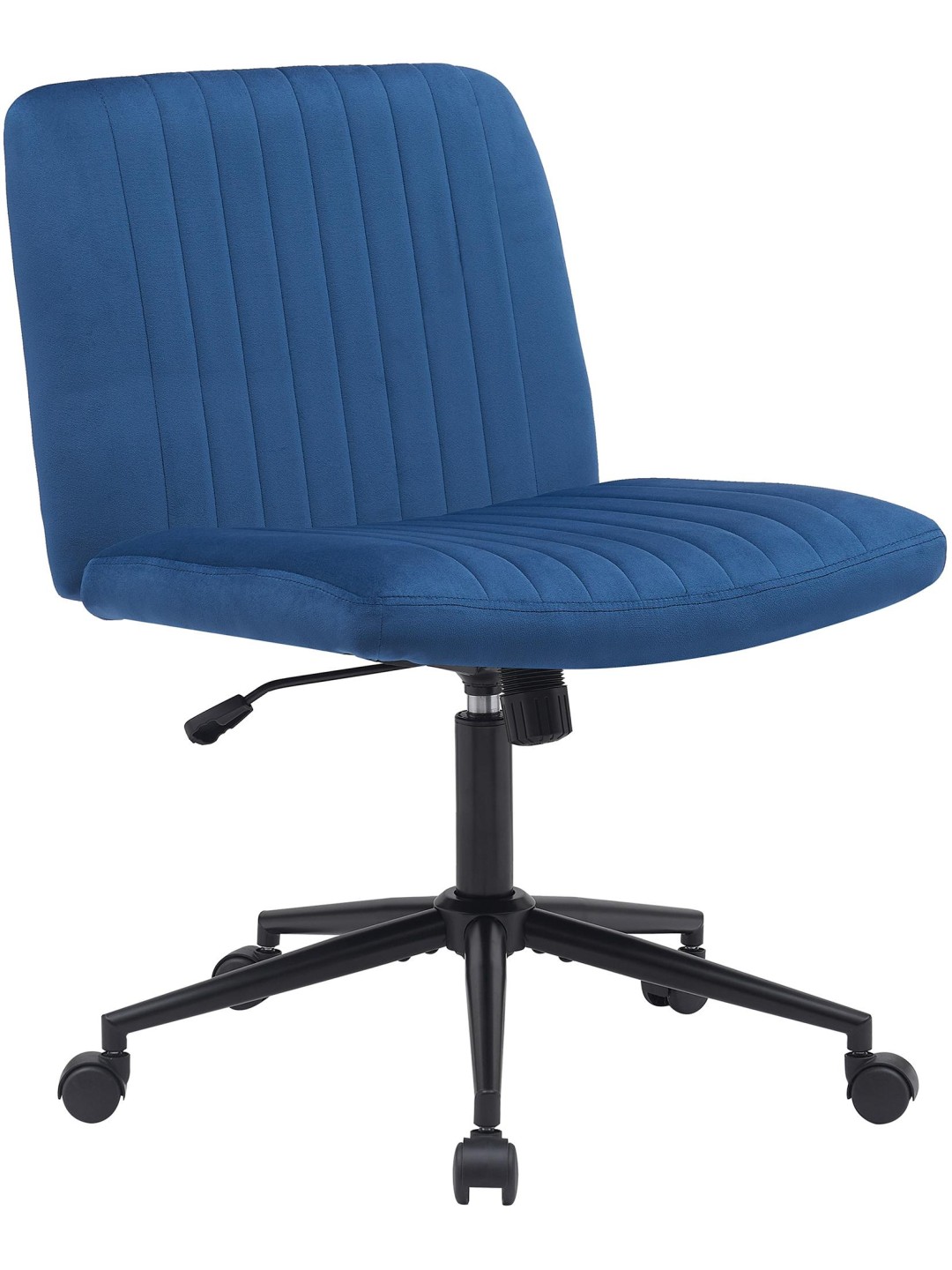 Kontorstol Kingman velvet, blå