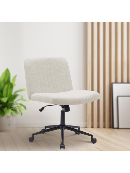 Kontorstol Kingman stof, creme Kontorstol Kingman stof, creme