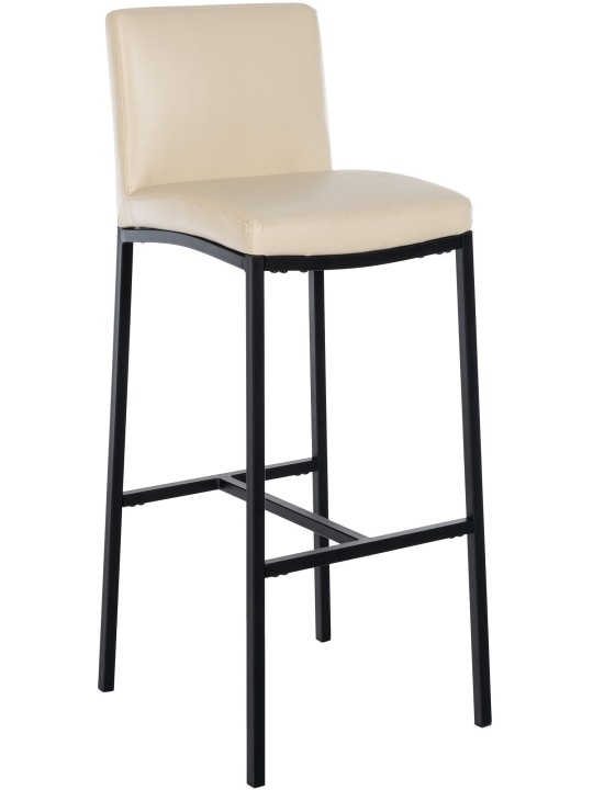 Barstol Freeport imiteret læder B, creme