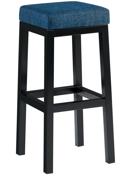 Barstol Taylor B85 stof, blå