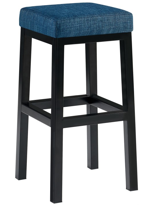 Barstol Taylor B80 stof, blå