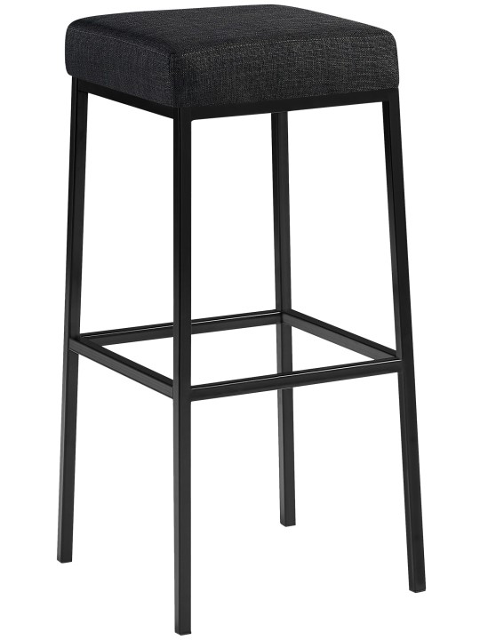 Barstol Montreal B85 stof, mørkegrå