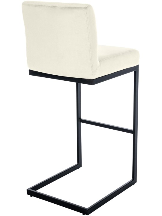 Barstol Hopewell fløjl B, creme Barstol Hopewell fløjl B, creme