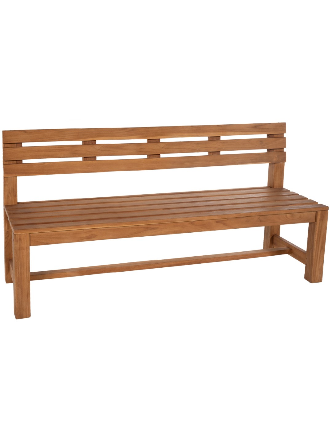 Teakbænk Augusta 220 cm, teak