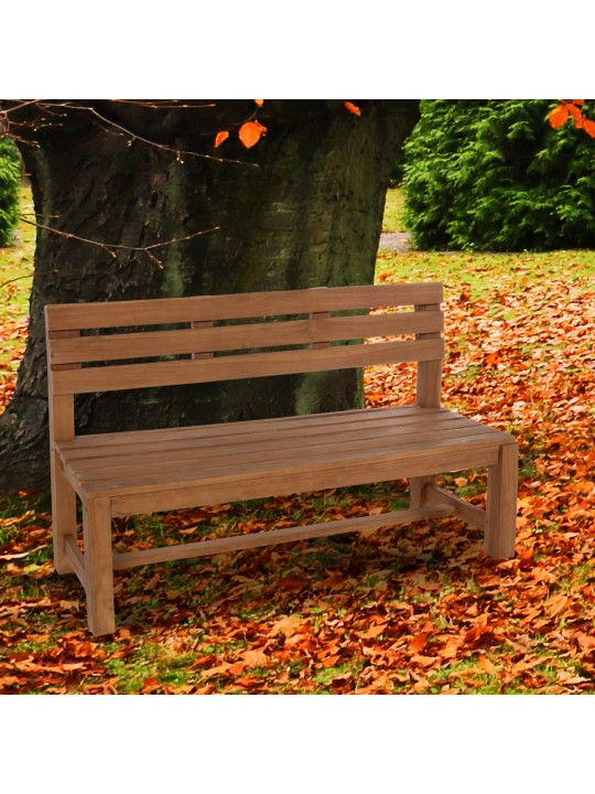 Teak bænk Augusta 120 cm, teak