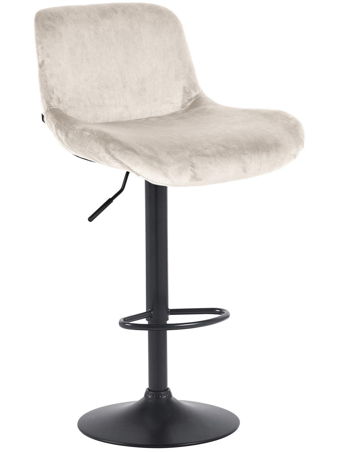 Barstol Solon fløjl, creme