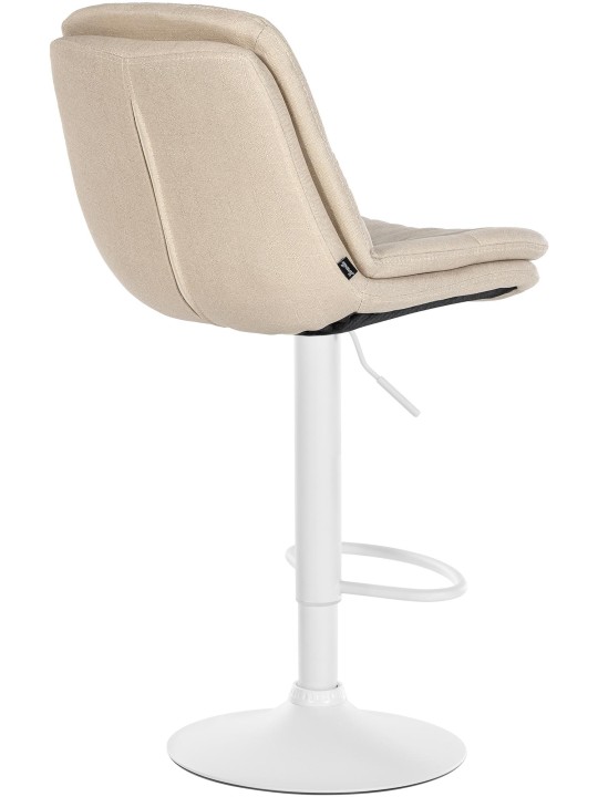 Barstol Laurel stof, creme