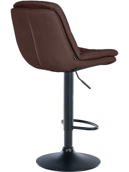 Barstol Laurel stof, brun