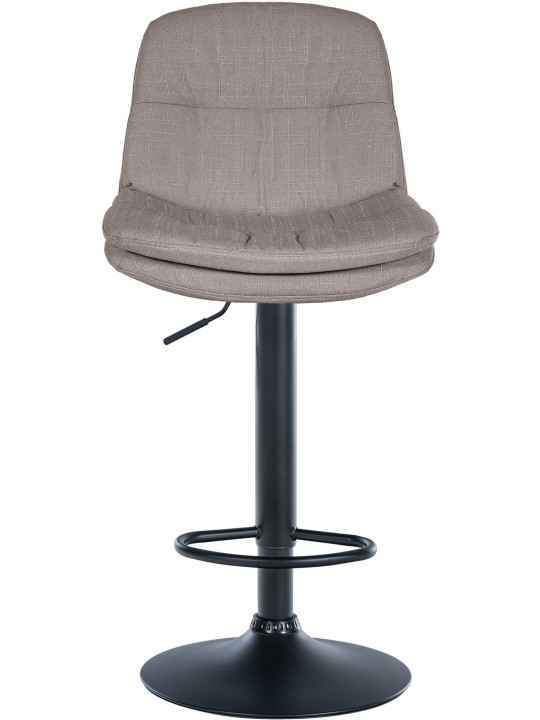 Barstol Laurel stof, grå