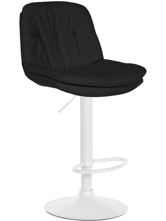 Barstol Laurel stof, sort