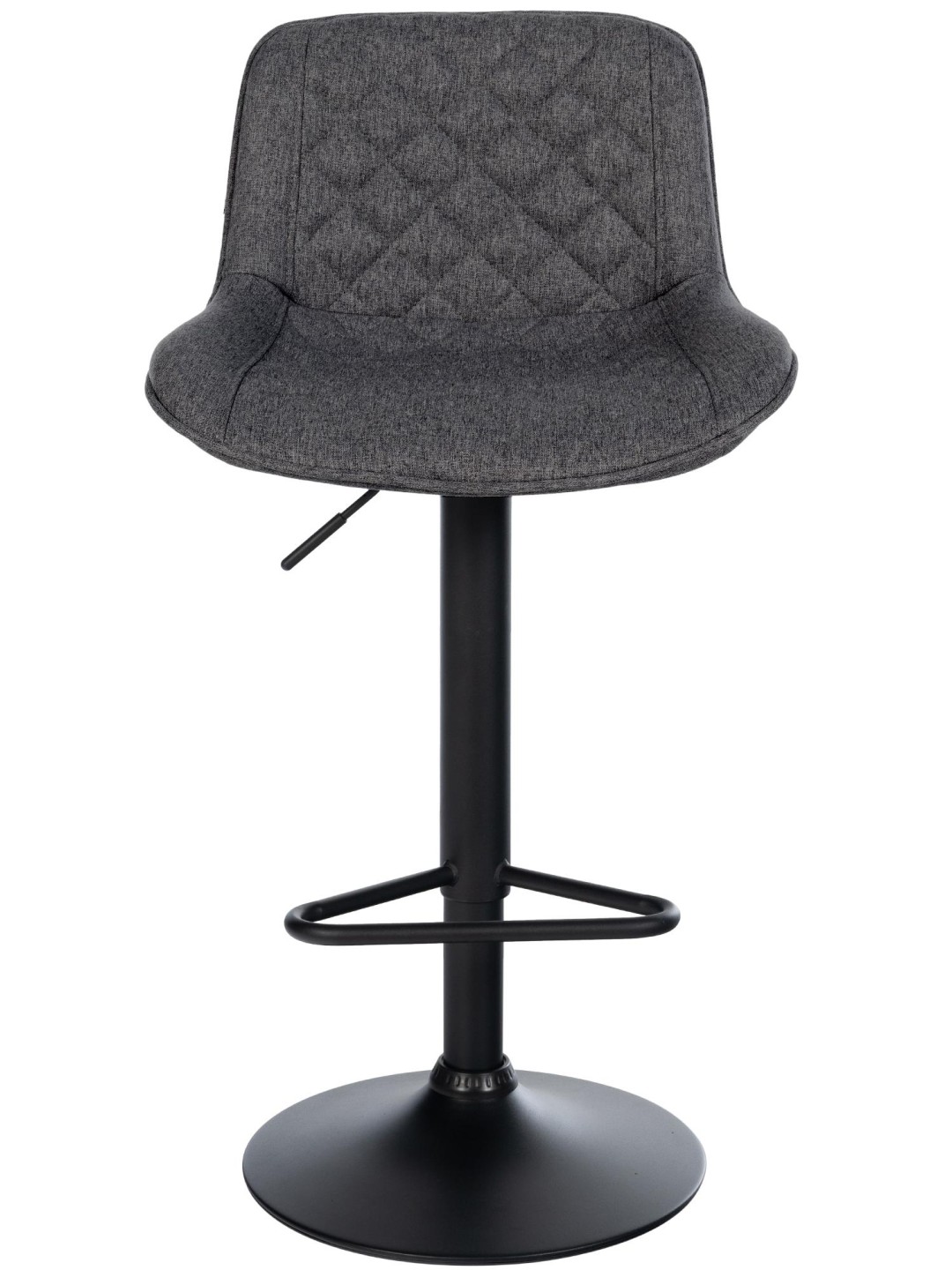 Barstol Kasson stof, sort