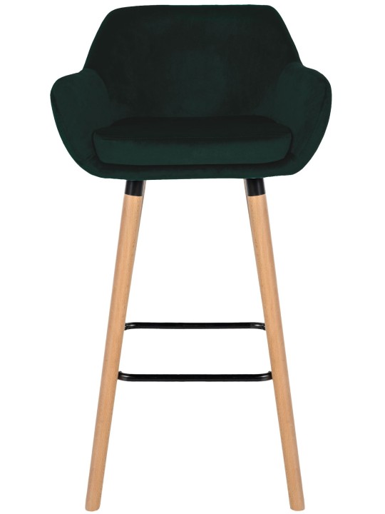 Barstol Grant velvet, grøn Barstol Grant velvet, grøn