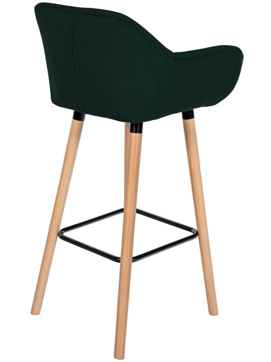 Barstol Grant velvet, grøn Barstol Grant velvet, grøn