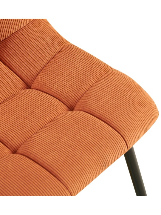 Spisestuestol Antibes Cord, orange