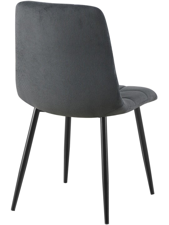 Spisestuestol Tilde Cord, sort