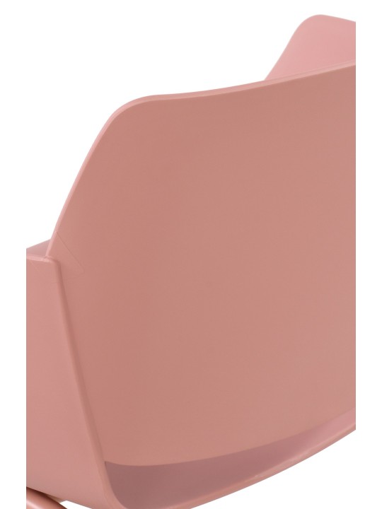 Sæt med 2 stole Alpena, pink