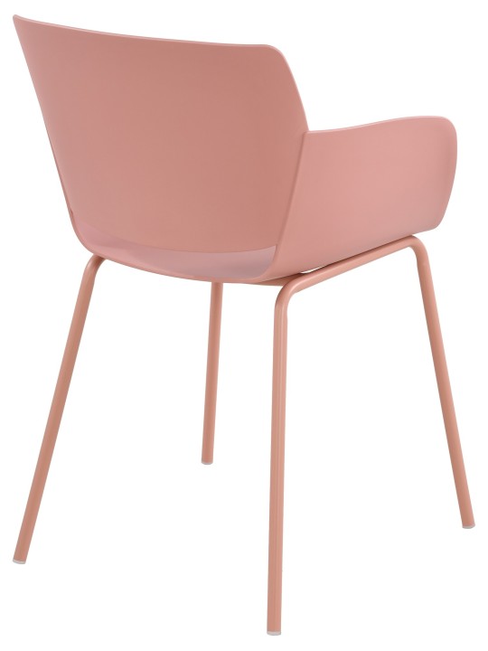 Sæt med 2 stole Alpena, pink