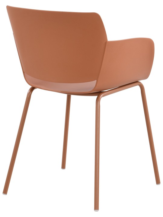 Sæt med 2 stole Alpena, terracotta
