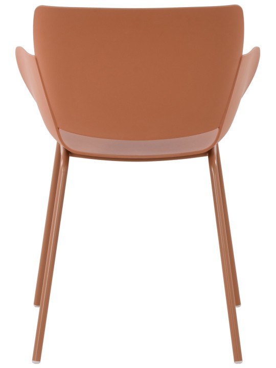 Sæt med 2 stole Alpena, terracotta