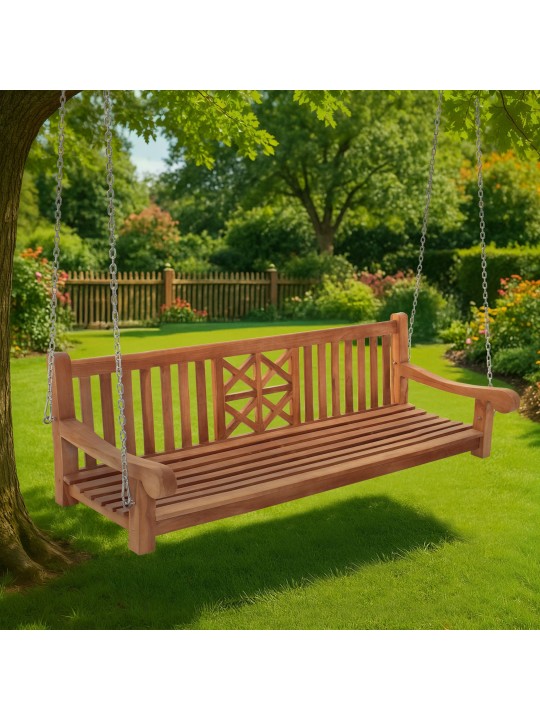 Gyngebænk Farm 200 cm, teak