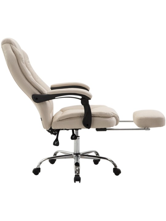 Kontorstol Slotsstof, creme