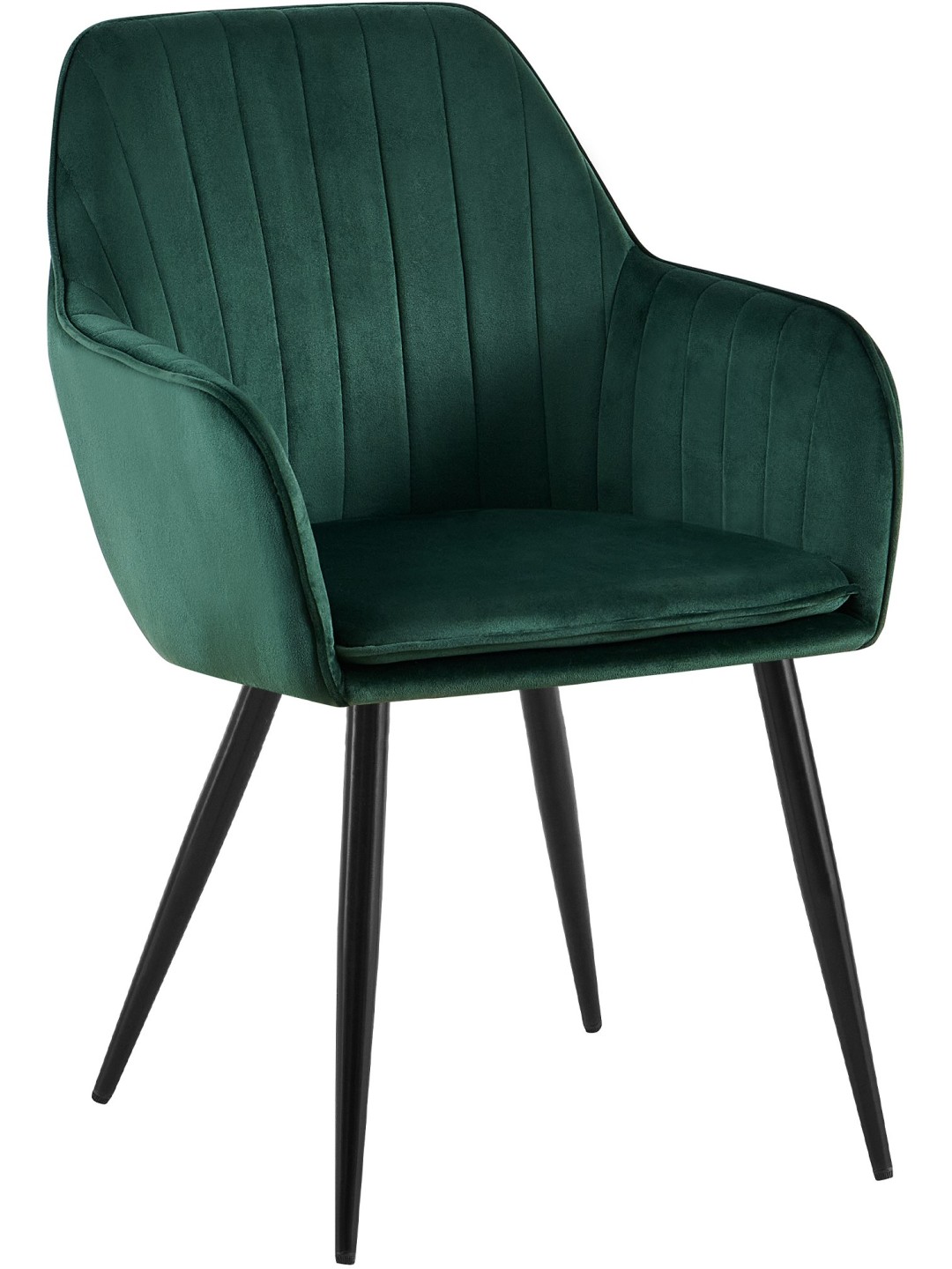 Spisestuestol Cheryl velvet, grøn