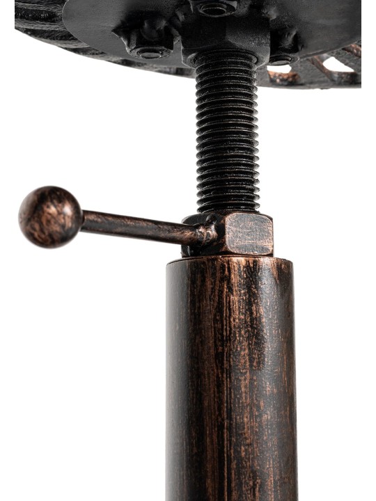 Sæt med 2 barstole Butch, bronze