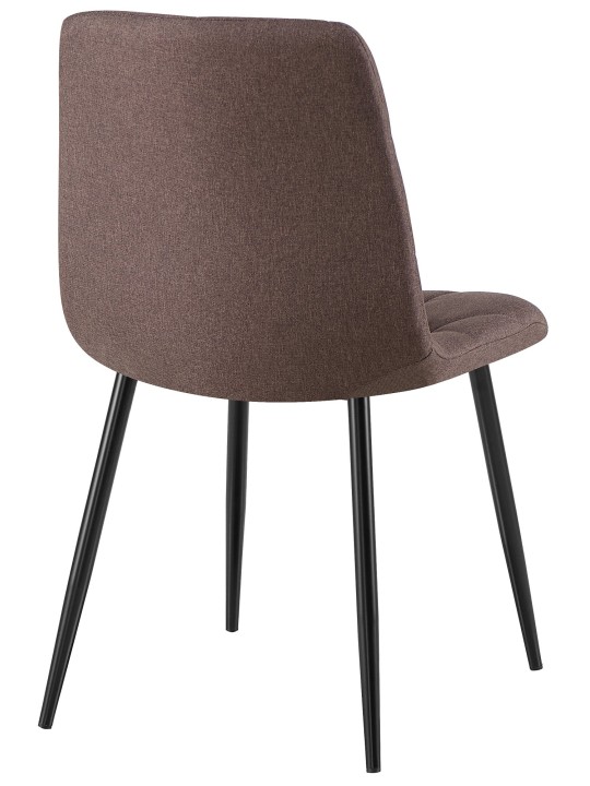 Spisestuestol Clairton stof, brun Spisestuestol Clairton stof, brun