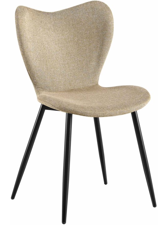 Spisestuestol Maika stof, taupe