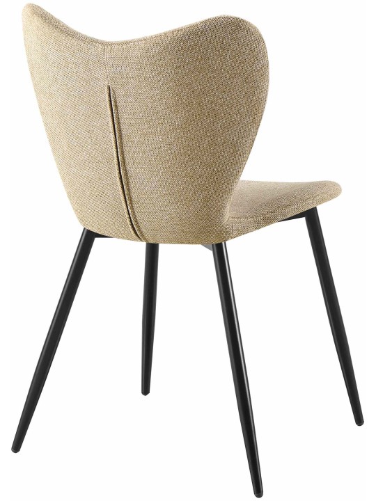 Spisestuestol Maika stof, taupe